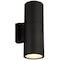 Access Lighting Matira, BiDirectional Outdoor LED Wall Mount, Black Finish, Frosted 20149LEDDMGLP-BL - alternate 8